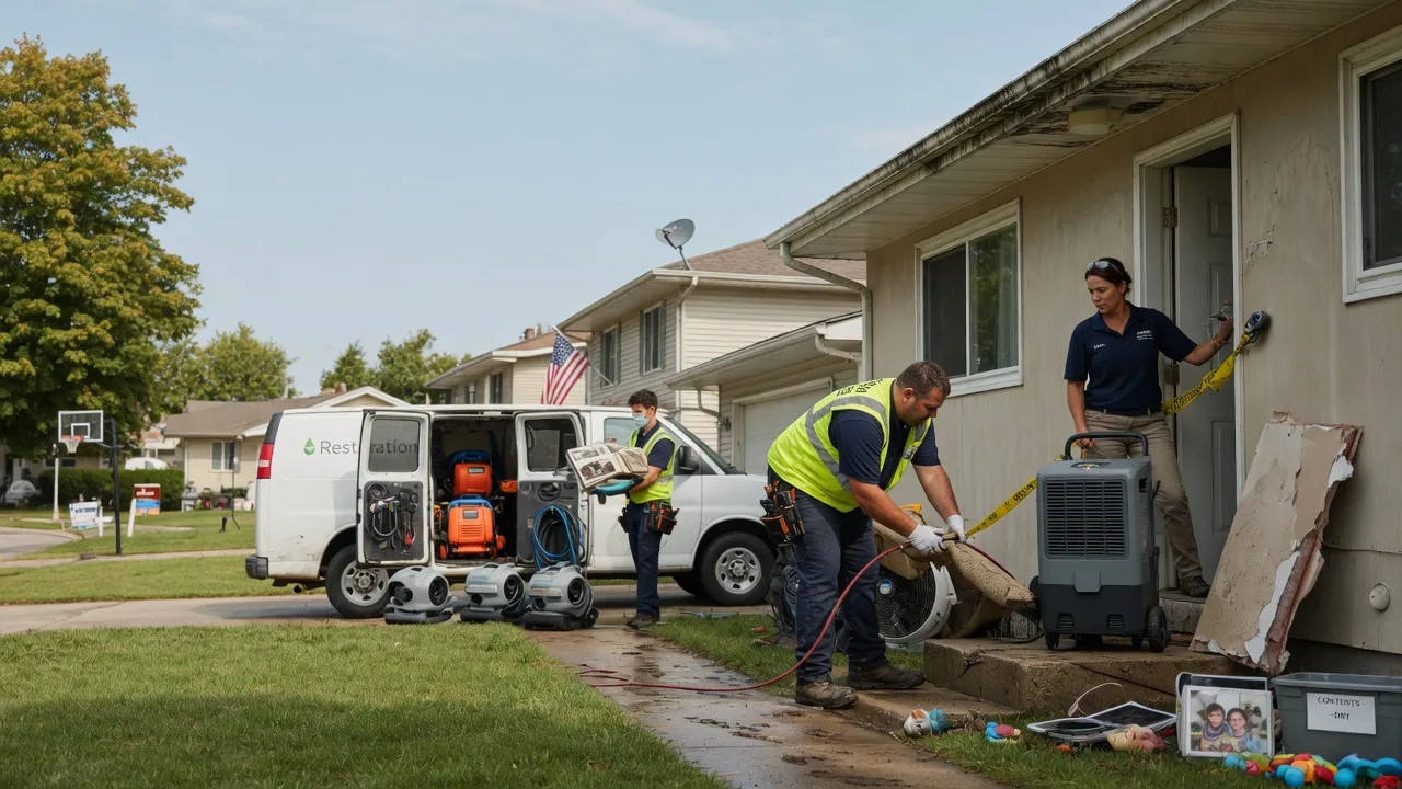 Water Damage Restoration in Amherst Junction, WI near me